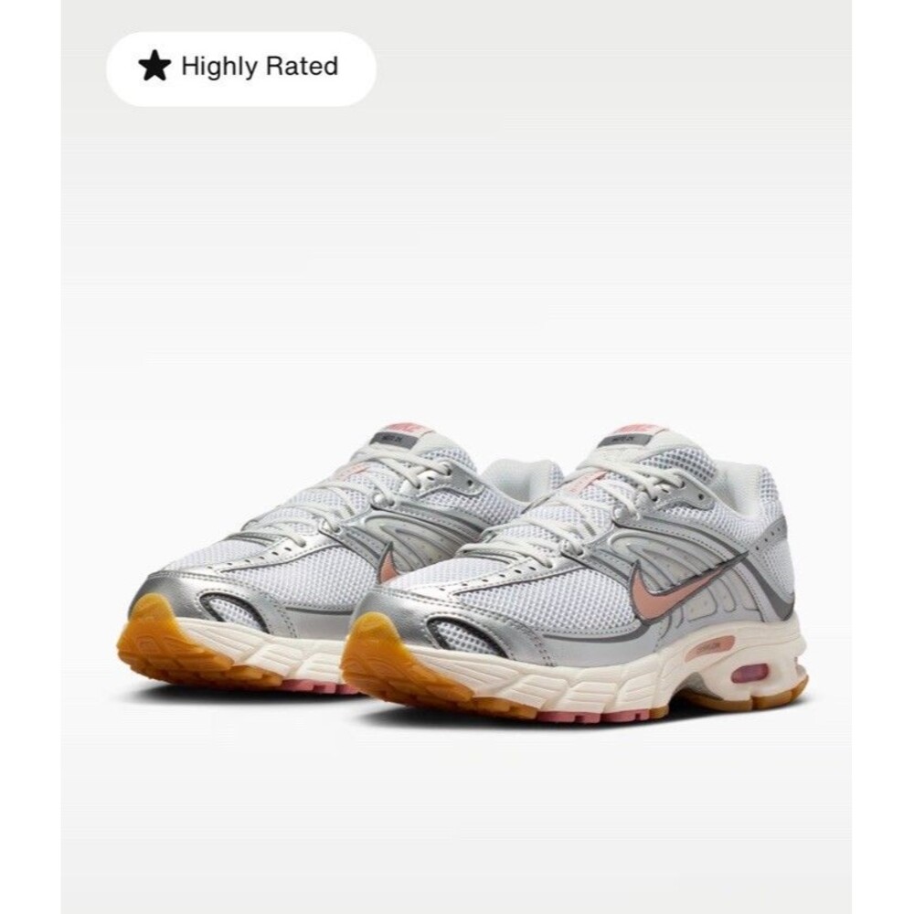 NWT Nike Womens Air Max Moto 2K Silver Bronze White Sneakers IQ0365-100 Box